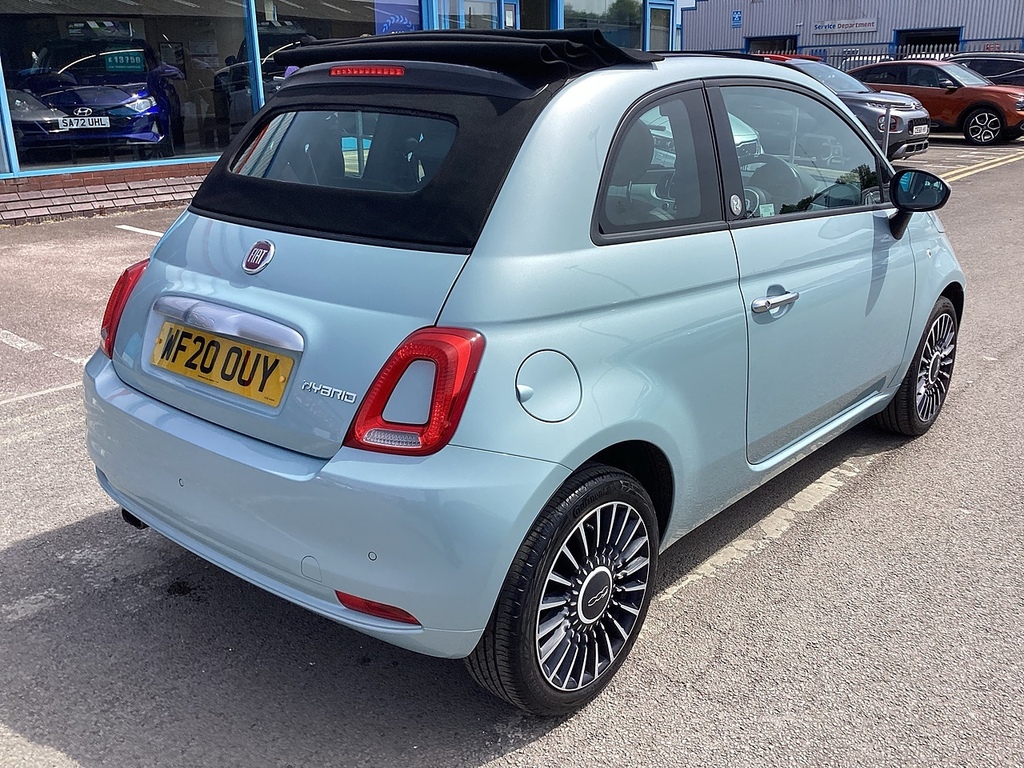 Fiat 500C Mhev Launch Edition Green #4