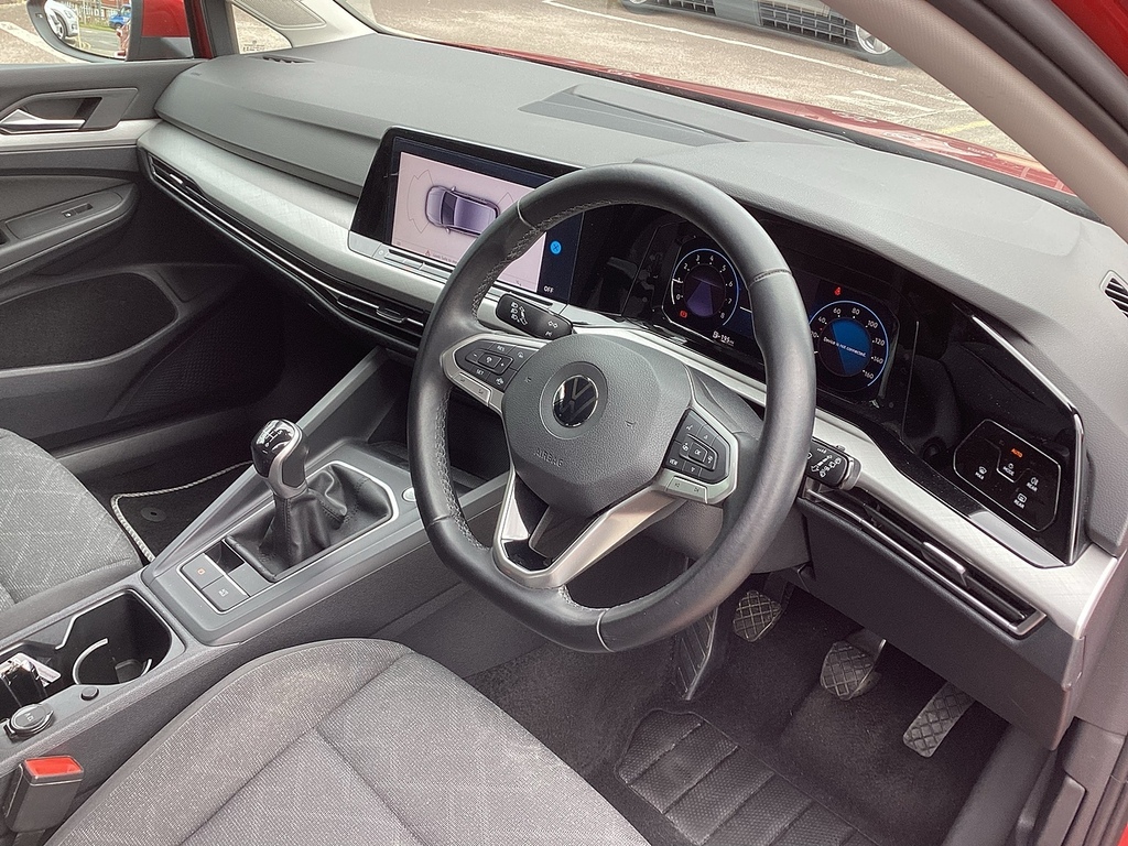 Volkswagen Golf Tsi Life Red #6
