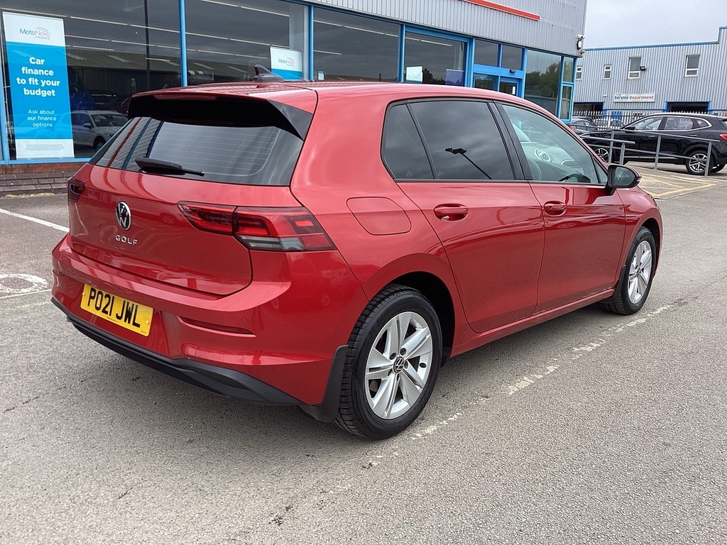 Volkswagen Golf Tsi Life Red #5