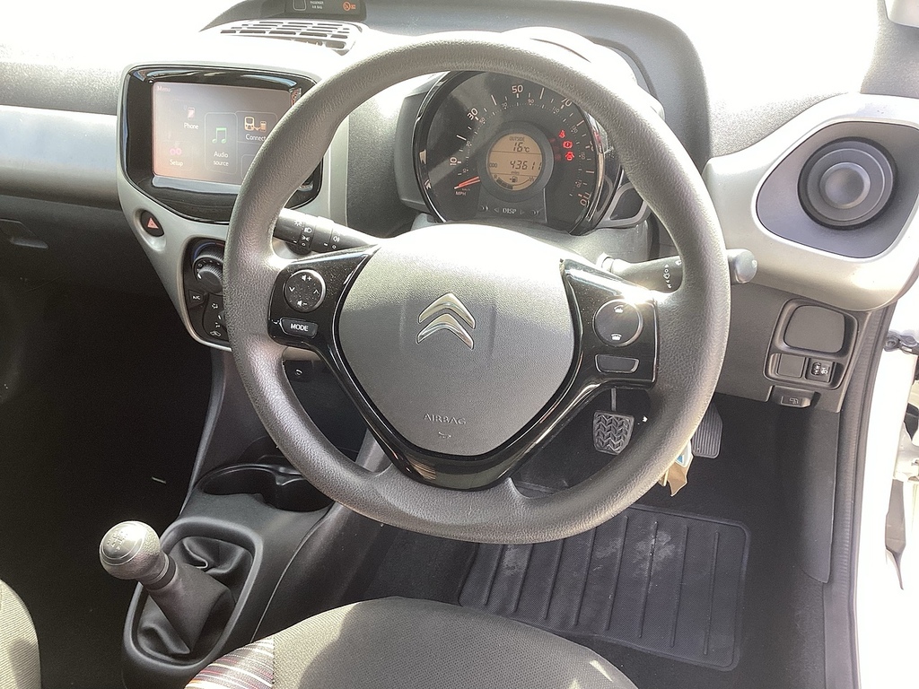 Citroen C1 Vti Feel PN64CXV White #6
