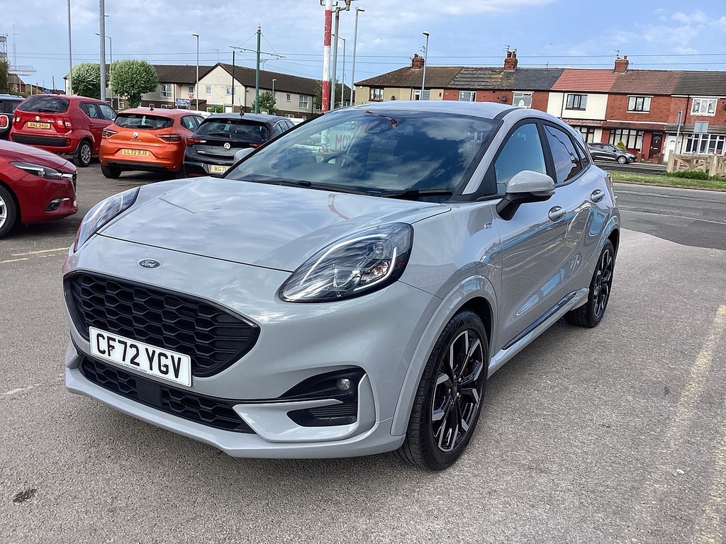 Ford Puma T Ecoboost Mhev St-line X CF72YGV Grey #2
