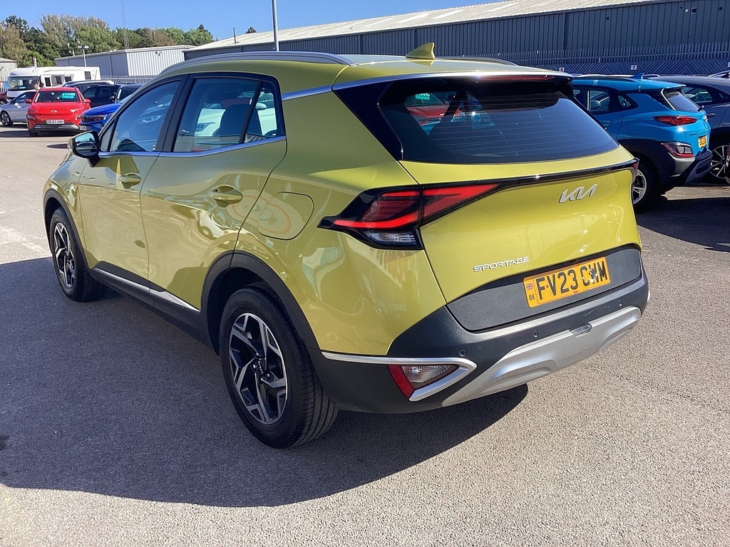 Kia Sportage T-gdi 2 FV23CWM Yellow #2