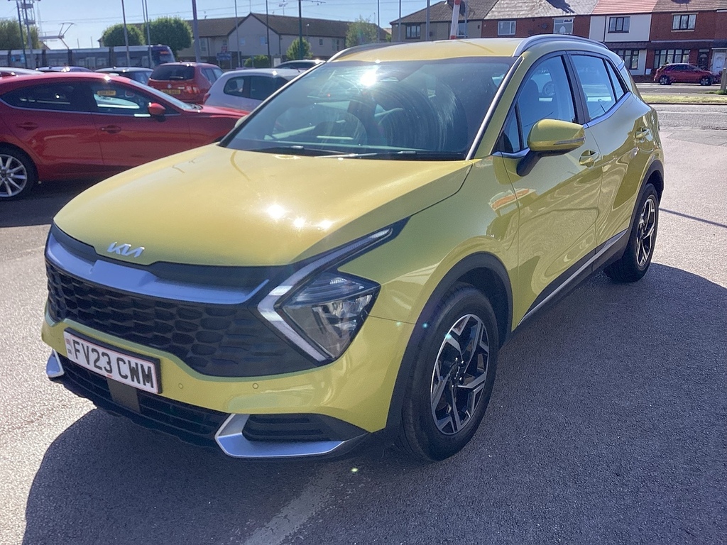 Kia Sportage T-gdi 2 FV23CWM Yellow #5