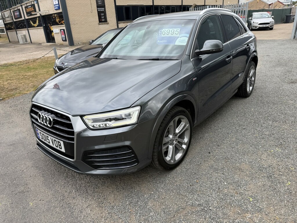 Audi Q3 2.0 Tdi S Line Plus 2015 SO15VOB Grey #4