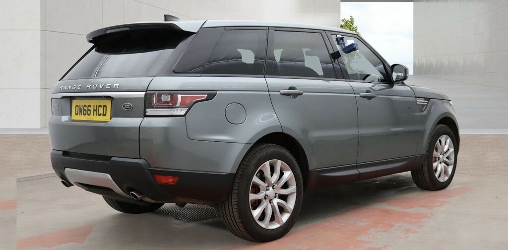 Land Rover Range Rover Sport 3.0 Sd V6 Hse 2017 OW66HCD Grey #3