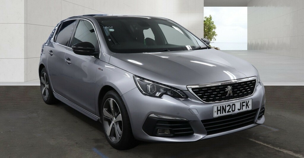 Peugeot 308 1.2 Puretech Gpf Gt Line 2020 Grey
