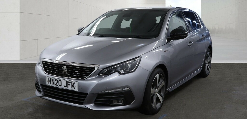 Peugeot 308 1.2 Puretech Gpf Gt Line 2020 Grey #2