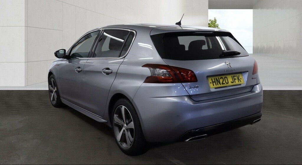 Peugeot 308 1.2 Puretech Gpf Gt Line 2020 Grey #3