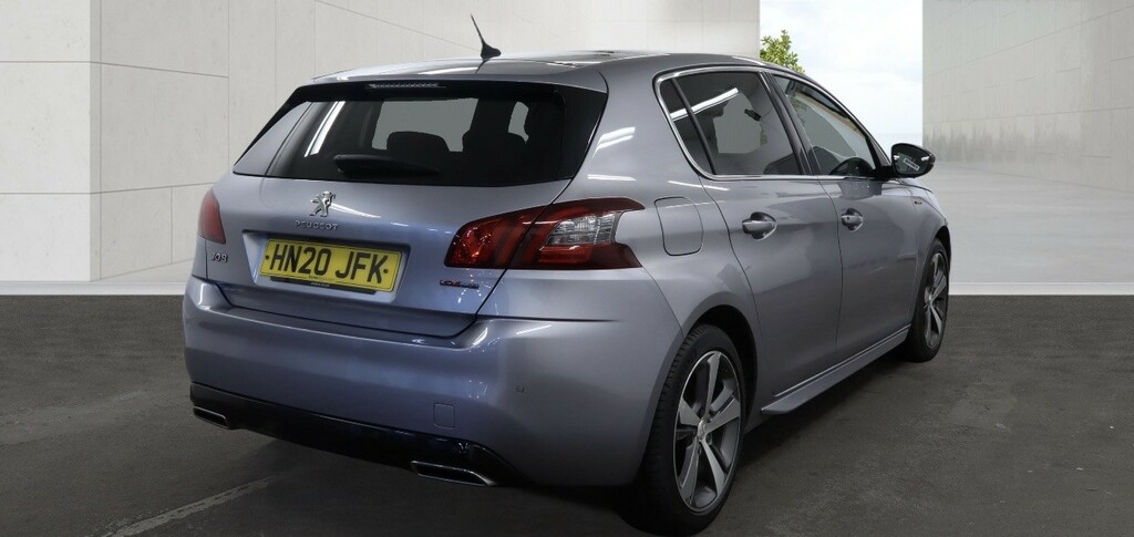 Peugeot 308 1.2 Puretech Gpf Gt Line 2020 Grey #4