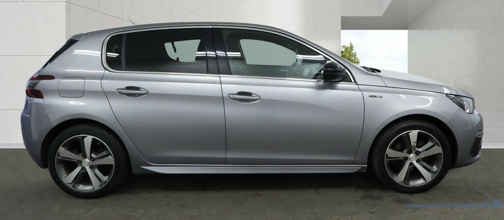 Peugeot 308 1.2 Puretech Gpf Gt Line 2020 Grey #5