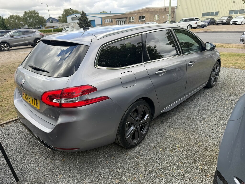 Peugeot 308 SW 1.5 Bluehdi Gt Line 2018 KS18YTH Grey #5