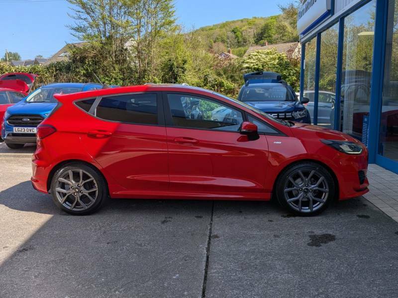 Ford Fiesta 1.0 Ecoboost Hybrid Mhev 125 St-line - 2023 2 DE23VFM Red #5