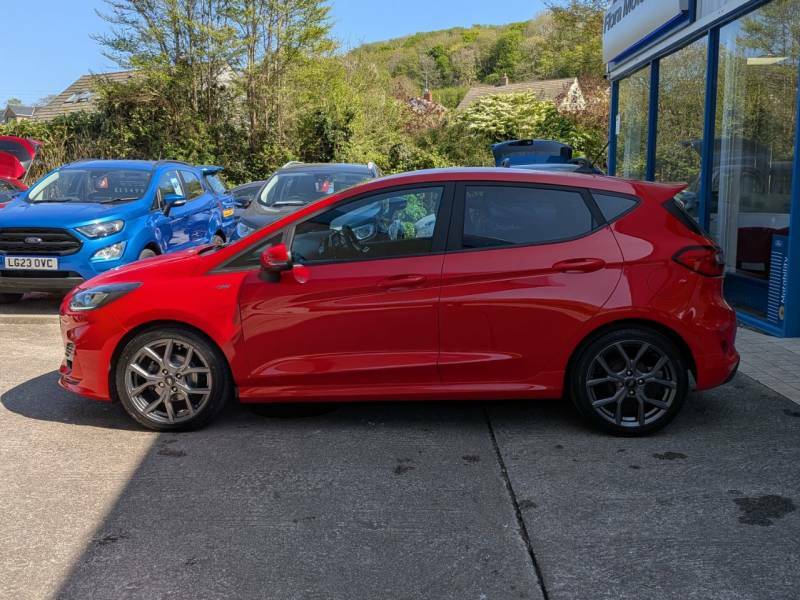 Ford Fiesta 1.0 Ecoboost Hybrid Mhev 125 St-line - 2023 2 DE23VFM Red #4