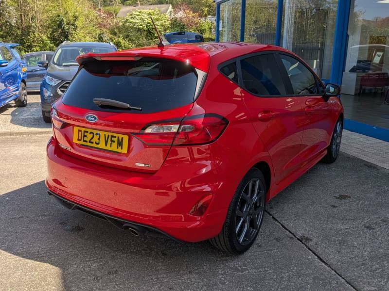 Ford Fiesta 1.0 Ecoboost Hybrid Mhev 125 St-line - 2023 2 DE23VFM Red #6