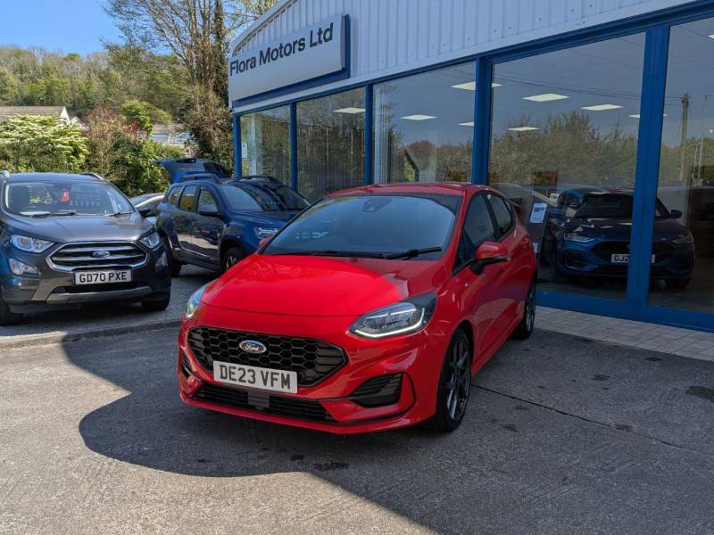 Ford Fiesta 1.0 Ecoboost Hybrid Mhev 125 St-line - 2023 2 Red