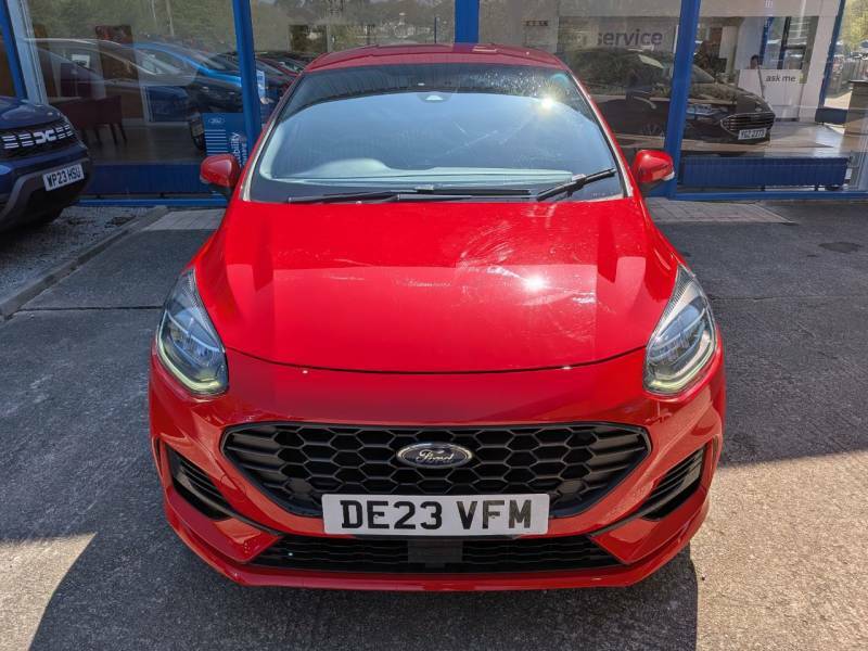 Ford Fiesta 1.0 Ecoboost Hybrid Mhev 125 St-line - 2023 2 DE23VFM Red #3