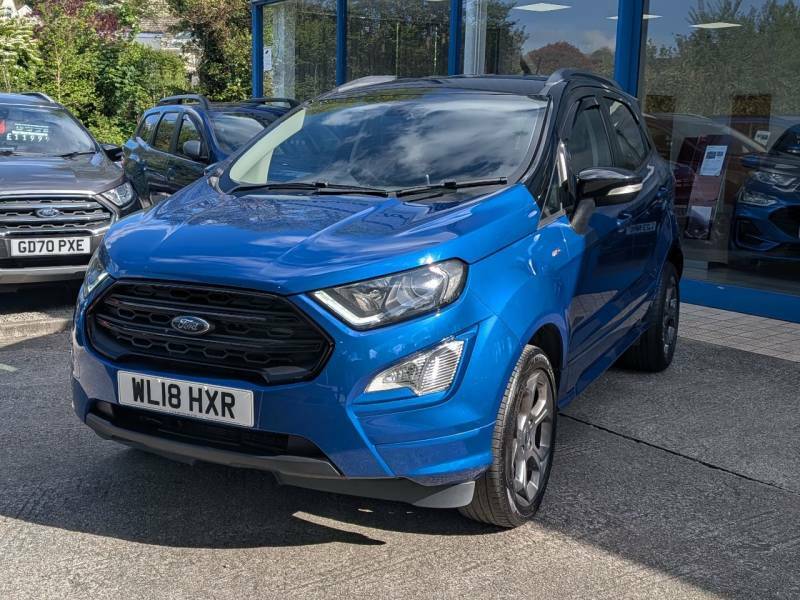 Ford Ecosport 1.0 Ecoboost 125 St-line - 2018 18 WL18HXR Blue #2
