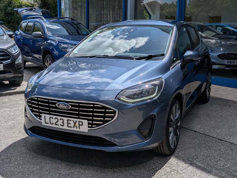 Ford Fiesta 1.0 Ecoboost Titanium X - 2023 23 LC23EXP Blue #2