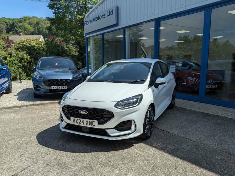 Ford Fiesta 1.0 Ecoboost Hybrid Mhev 125 St-line X - 2024 White