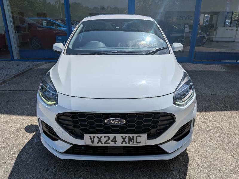 Ford Fiesta 1.0 Ecoboost Hybrid Mhev 125 St-line X - 2024 White #3