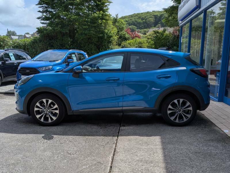 Ford Puma 1.0 Ecoboost Hybrid Mhev Titanium - 2025 75 MX75HVM Blue #4