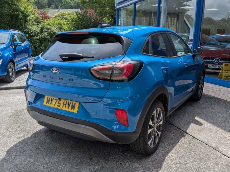 Ford Puma 1.0 Ecoboost Hybrid Mhev Titanium - 2025 75 MX75HVM Blue #6