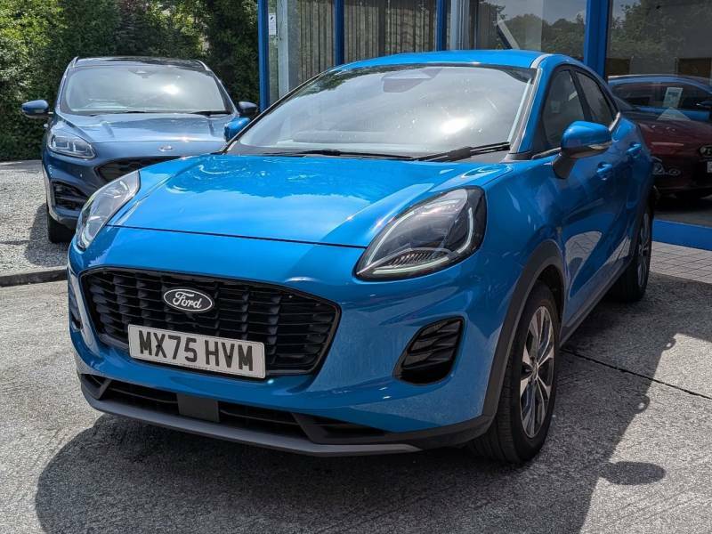 Ford Puma 1.0 Ecoboost Hybrid Mhev Titanium - 2025 75 MX75HVM Blue #2
