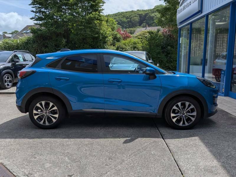 Ford Puma 1.0 Ecoboost Hybrid Mhev Titanium - 2025 75 MX75HVM Blue #5