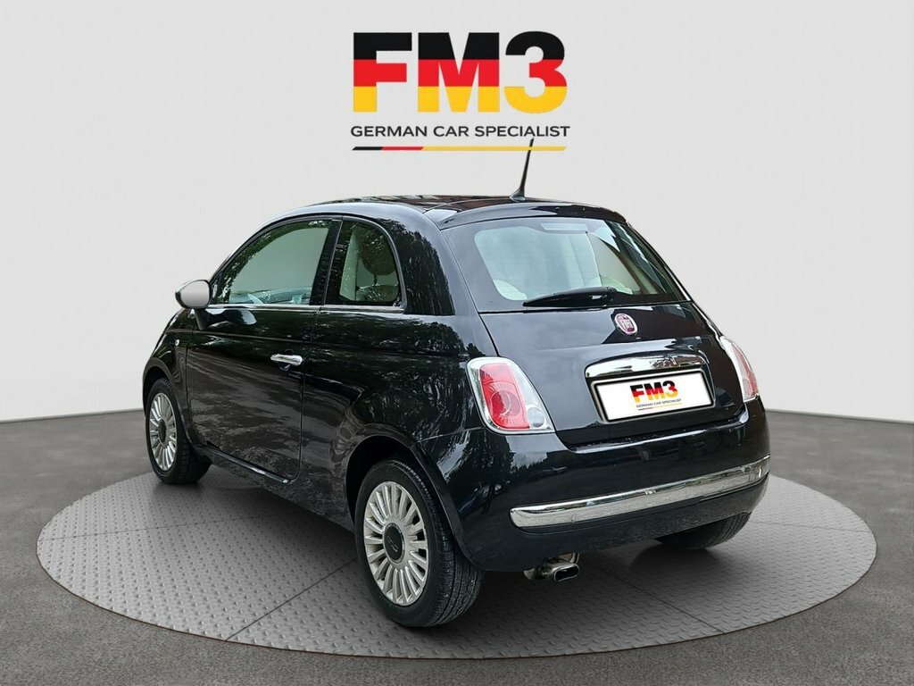Fiat 500 1.2L Lounge PO13OWB Black #6