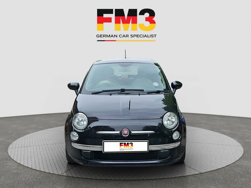 Fiat 500 1.2L Lounge PO13OWB Black #2
