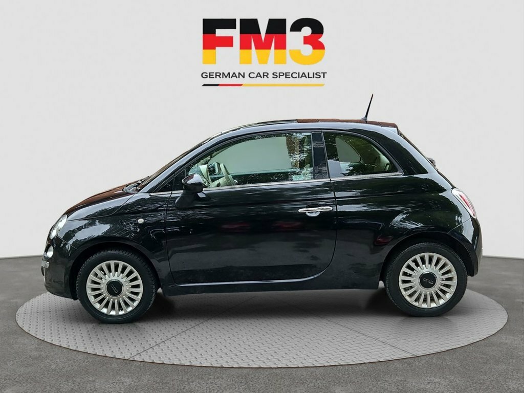 Fiat 500 1.2L Lounge PO13OWB Black #4