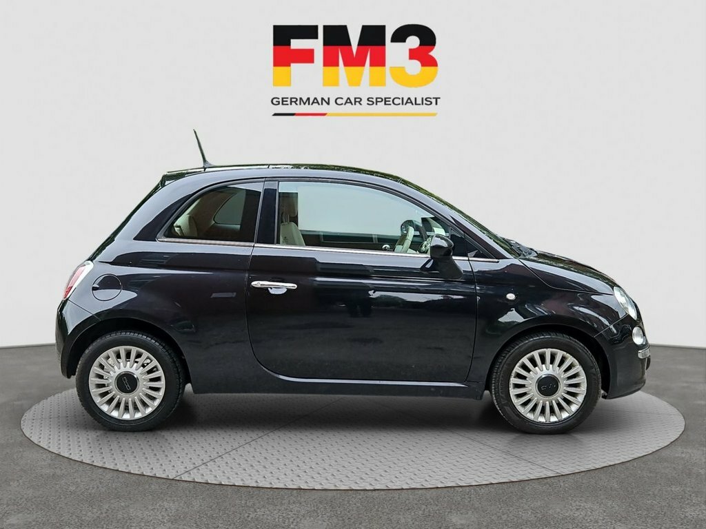 Fiat 500 1.2L Lounge PO13OWB Black #5