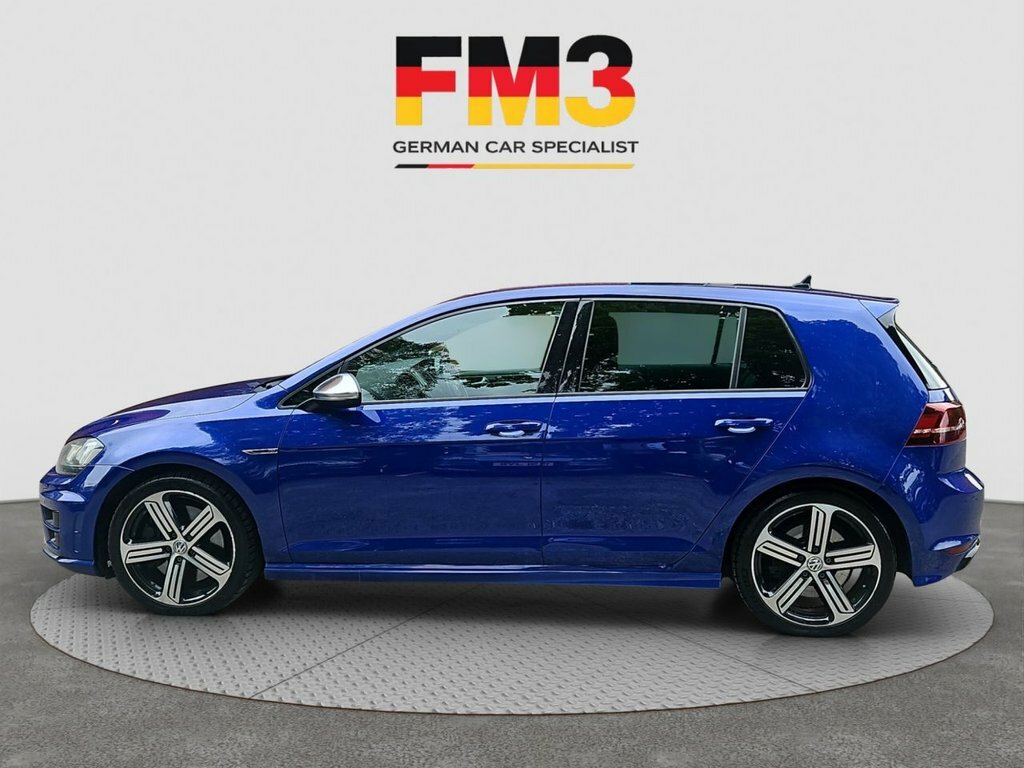 Volkswagen Golf 2L R VX66MRV Blue #4