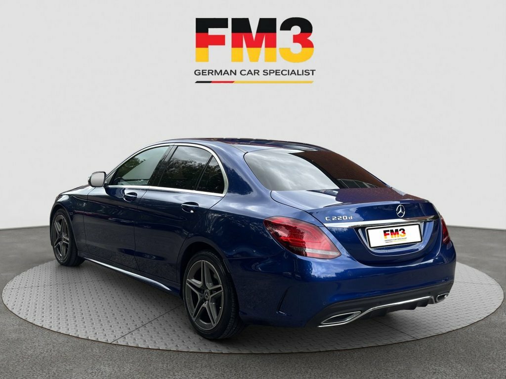Mercedes-Benz C Class 2L Amg Line YA69UCG Blue #6