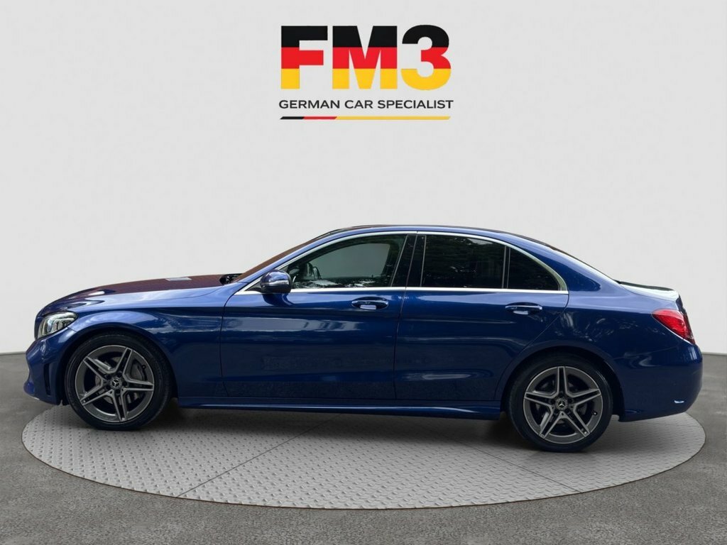 Mercedes-Benz C Class 2L Amg Line YA69UCG Blue #4