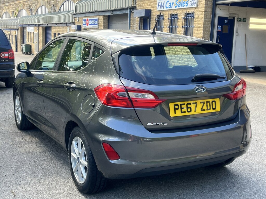 Ford Fiesta 1.5 Tdci Zetec Hatchback Euro 6 PE67ZDO Grey #4