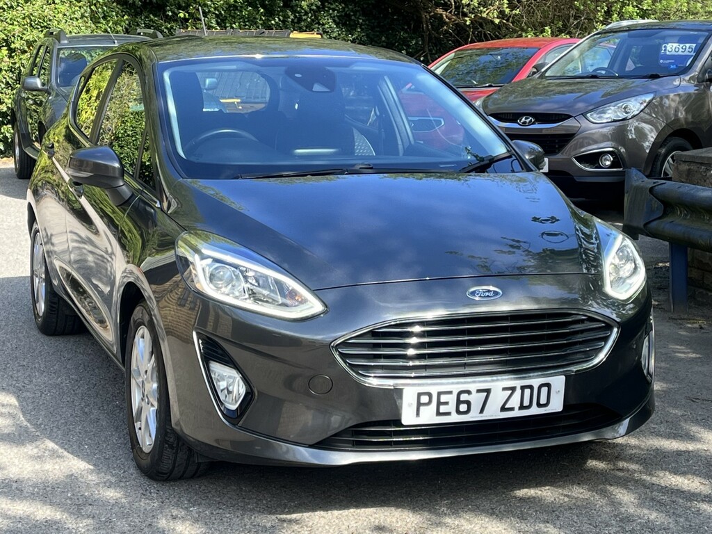 Ford Fiesta 1.5 Tdci Zetec Hatchback Euro 6 PE67ZDO Grey #2