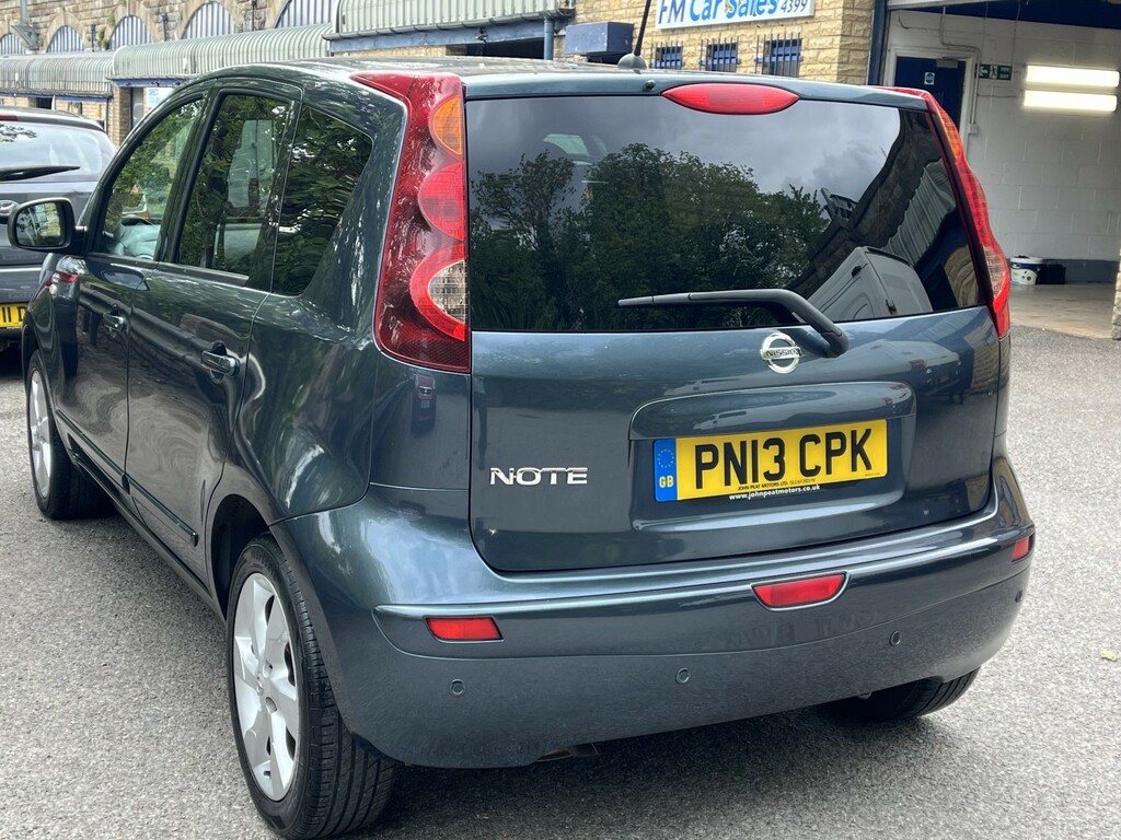 Nissan Note 1.6 16V N-tec Hatchback Euro 5 Blue #4