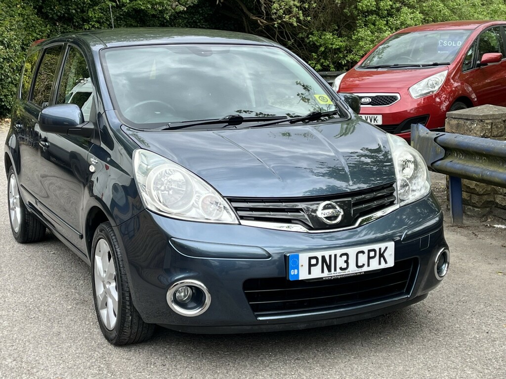 Nissan Note 1.6 16V N-tec Hatchback Euro 5 Blue #2