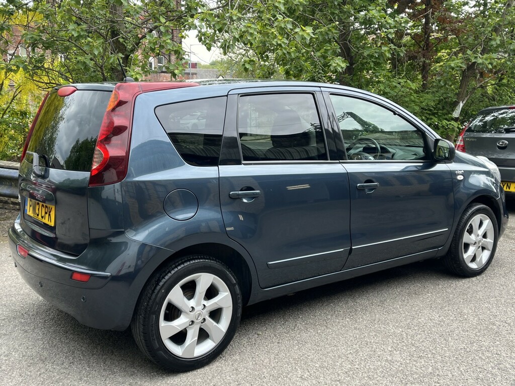 Nissan Note 1.6 16V N-tec Hatchback Euro 5 Blue #5