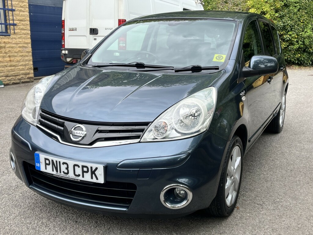 Nissan Note 1.6 16V N-tec Hatchback Euro 5 Blue #3