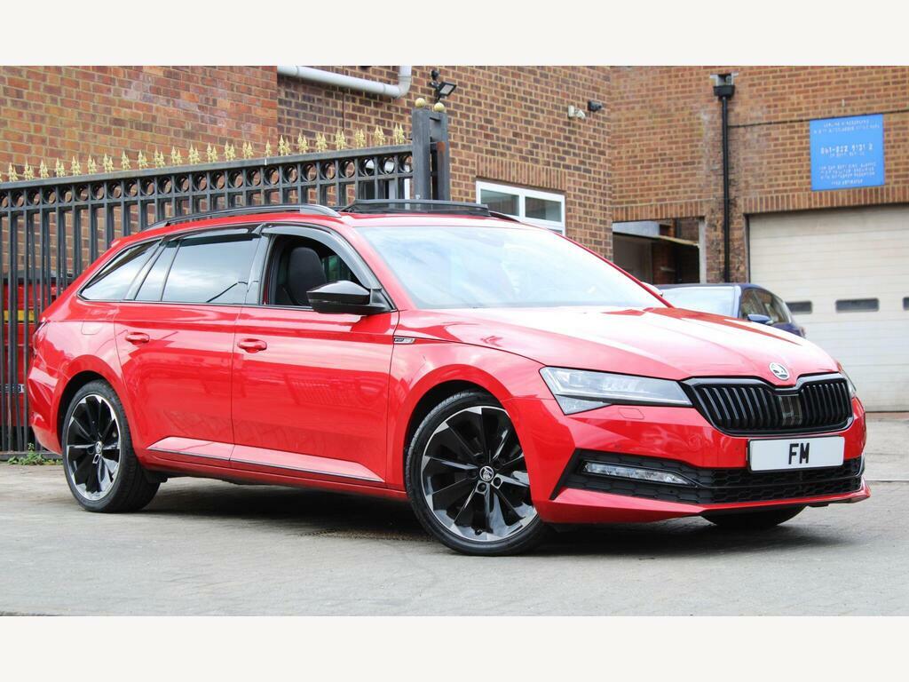 Skoda Superb 2.0 Tdi Sportline Plus Dsg 4Wd Euro 6 S S Red