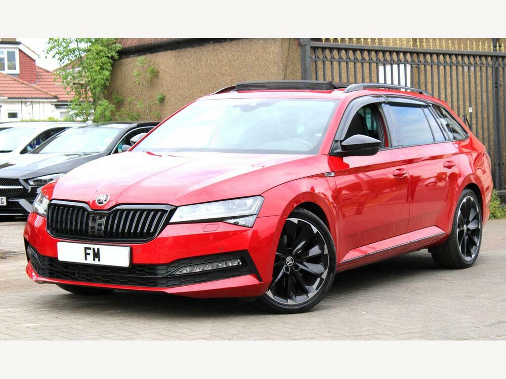 Skoda Superb 2.0 Tdi Sportline Plus Dsg 4Wd Euro 6 S S Red #3