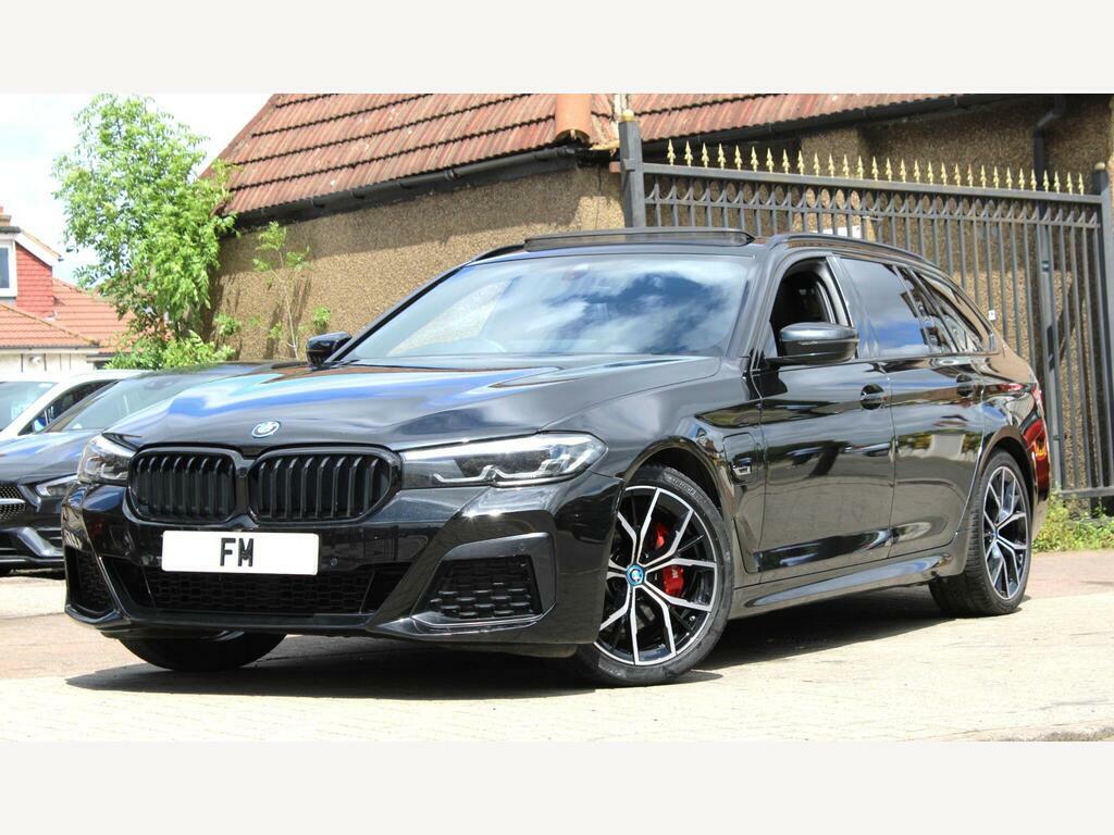 BMW 5 Series 2.0 530E 12Kwh M Sport Touring Steptronic Xdrive E Black #3