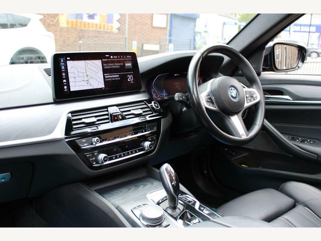 BMW 5 Series 2.0 530E 12Kwh M Sport Touring Steptronic Xdrive E Black #2