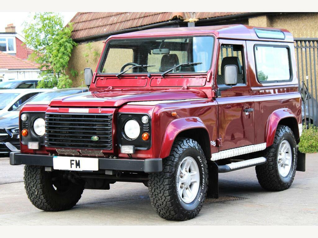 Land Rover Defender 90 2.5 Td5 County Station Wagon EN52HZC Red #3