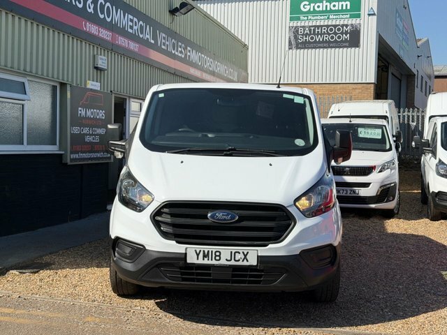 Ford Transit Custom 280 Ecoblue Panel Van White