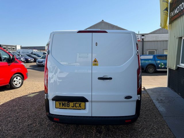 Ford Transit Custom 280 Ecoblue Panel Van YM18JCX White #4