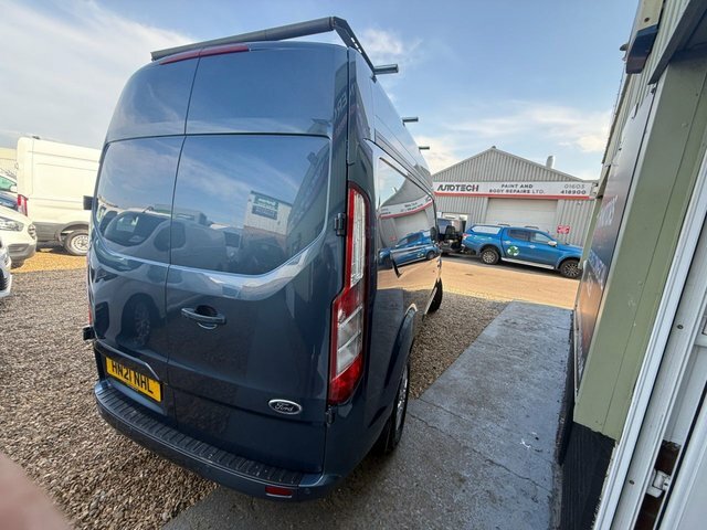 Ford Transit Custom 300 Ecoblue Limited Panel Blue
