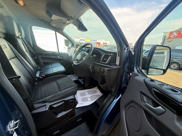 Ford Transit Custom 300 Ecoblue Limited Panel HN21NHL Blue #6